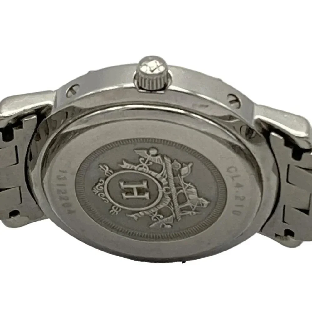 HERMES Clipper Silver Women's Wrist Watch 459-081225 - Picture 4 of 7